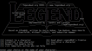 LegendMUD_login_screenshot